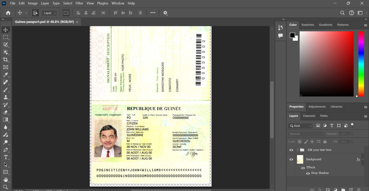 Guinea-passport-PSD-Template-old-Version